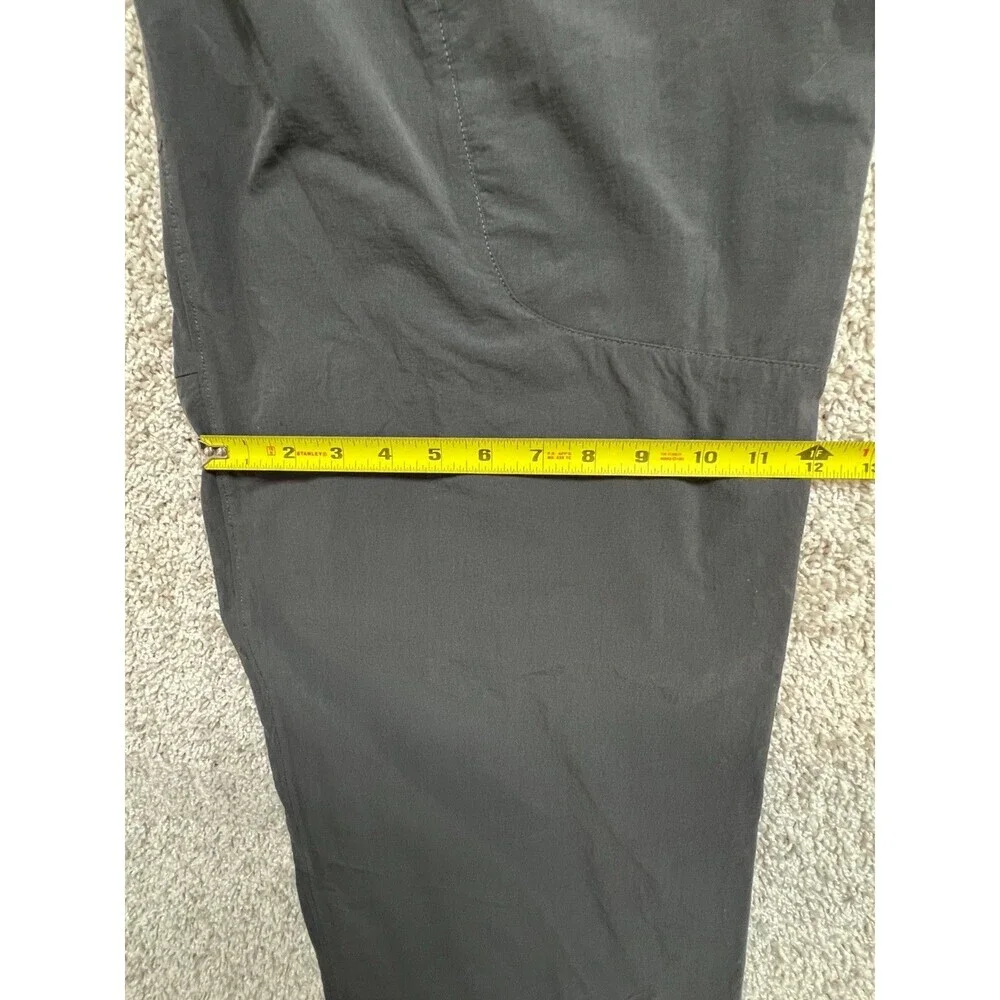 The North Face Short Court convertible Hiking Cargo Pants Men's 40 Gray